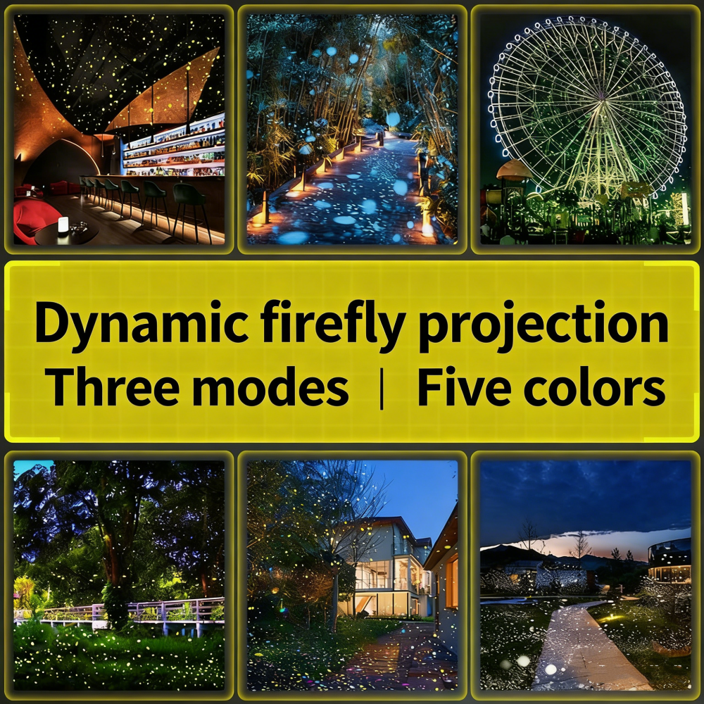 Dynamic Firefly Starry Sky Laser Projector-B49