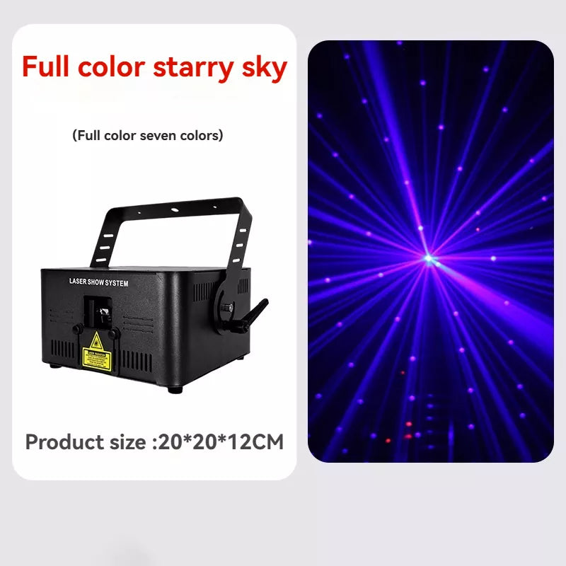 Full color starry sky laser light-B39