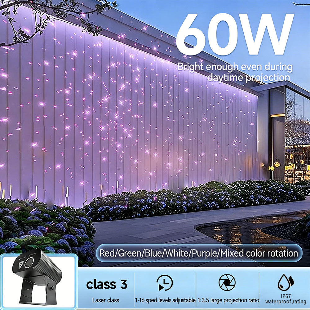 Dynamic Firefly Starry Sky Laser Projector-B49