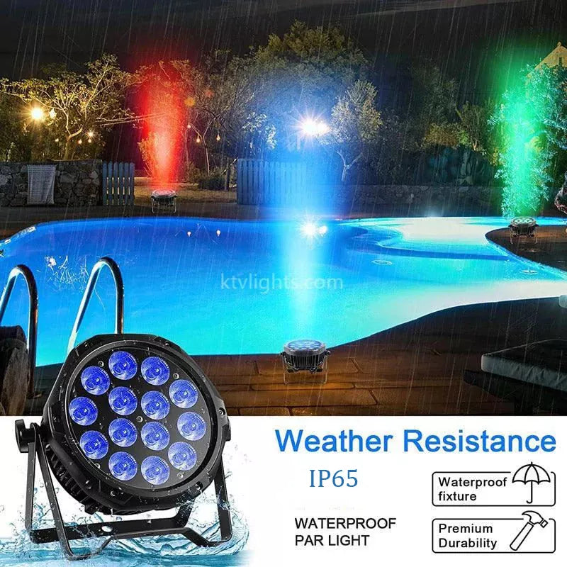 IP65 Waterproof 4 in 1 LED Par Light