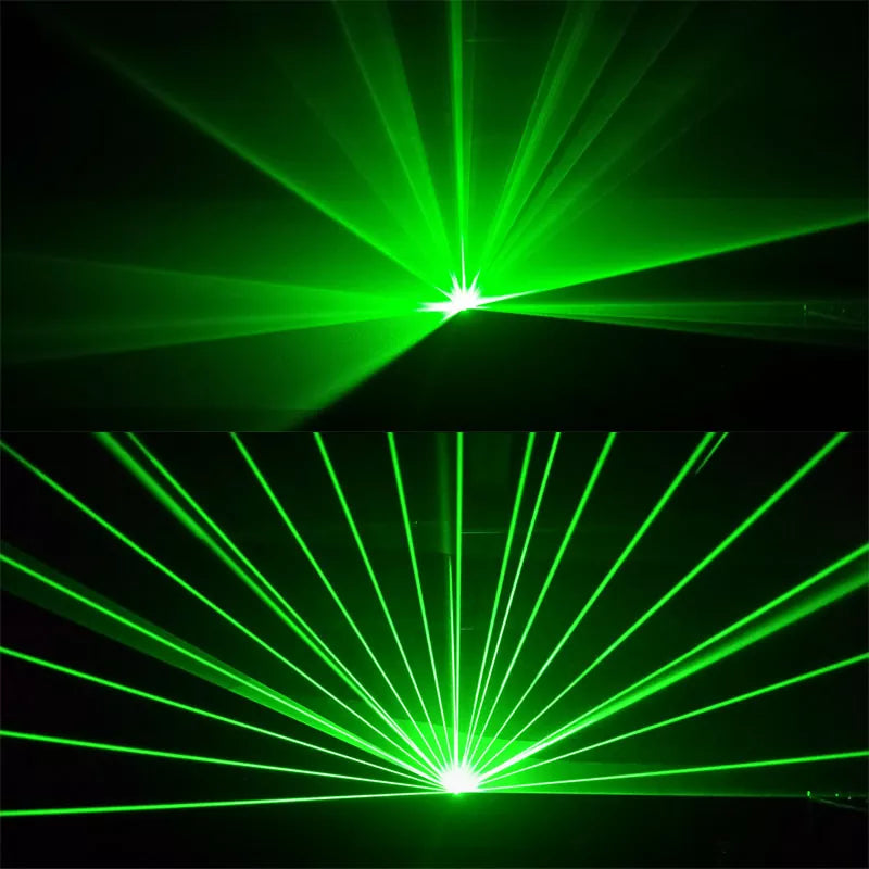 8w-15w APP Outdoor rooftop green landmark laser light-B38