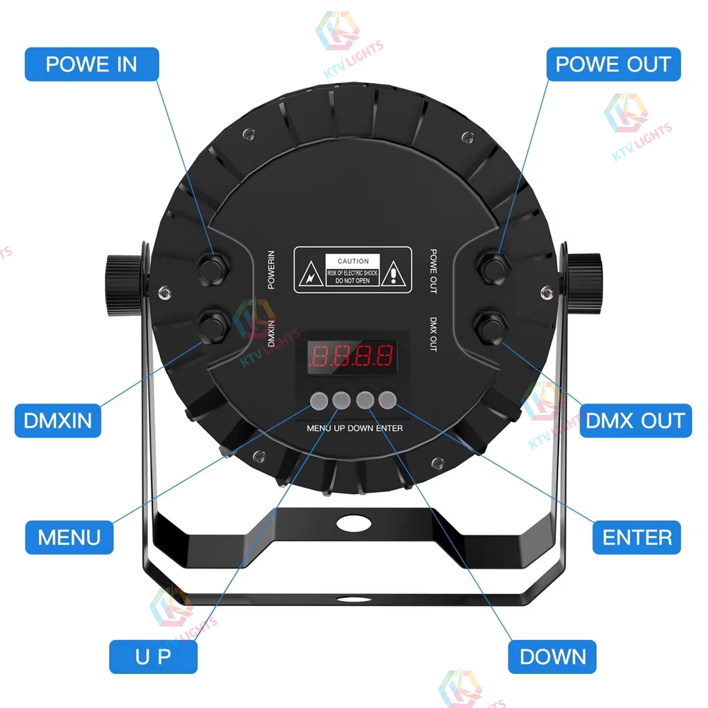 18x 10W 4-in-1 IP65 Waterproof Par Light-P70