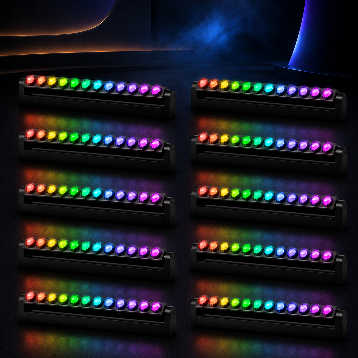 KTVLIGHTS 180W LED Moving Head Beam Bar Wall Washer Light-X17