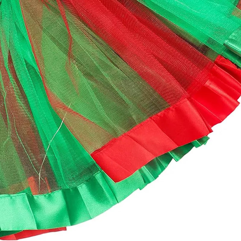 Halloween Pumpkin Led Light up Tutu Ballet Stage Show Kindergarten Skirts-M53