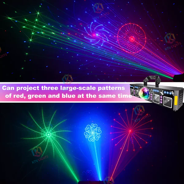 Six-in-One Effect Stage Light-B36