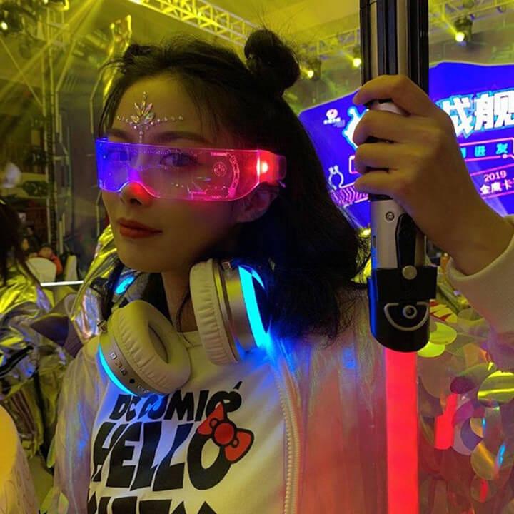 Colorful LED luminous glasses - Ktvlights