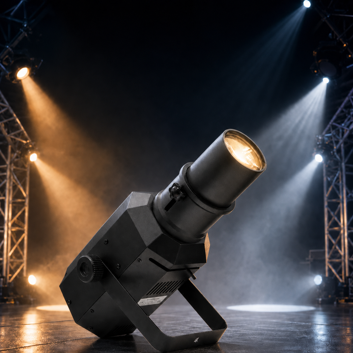 KTVLIGHTS Mini LED Zoom Profile Spotlight for Stage & Wedding-J7