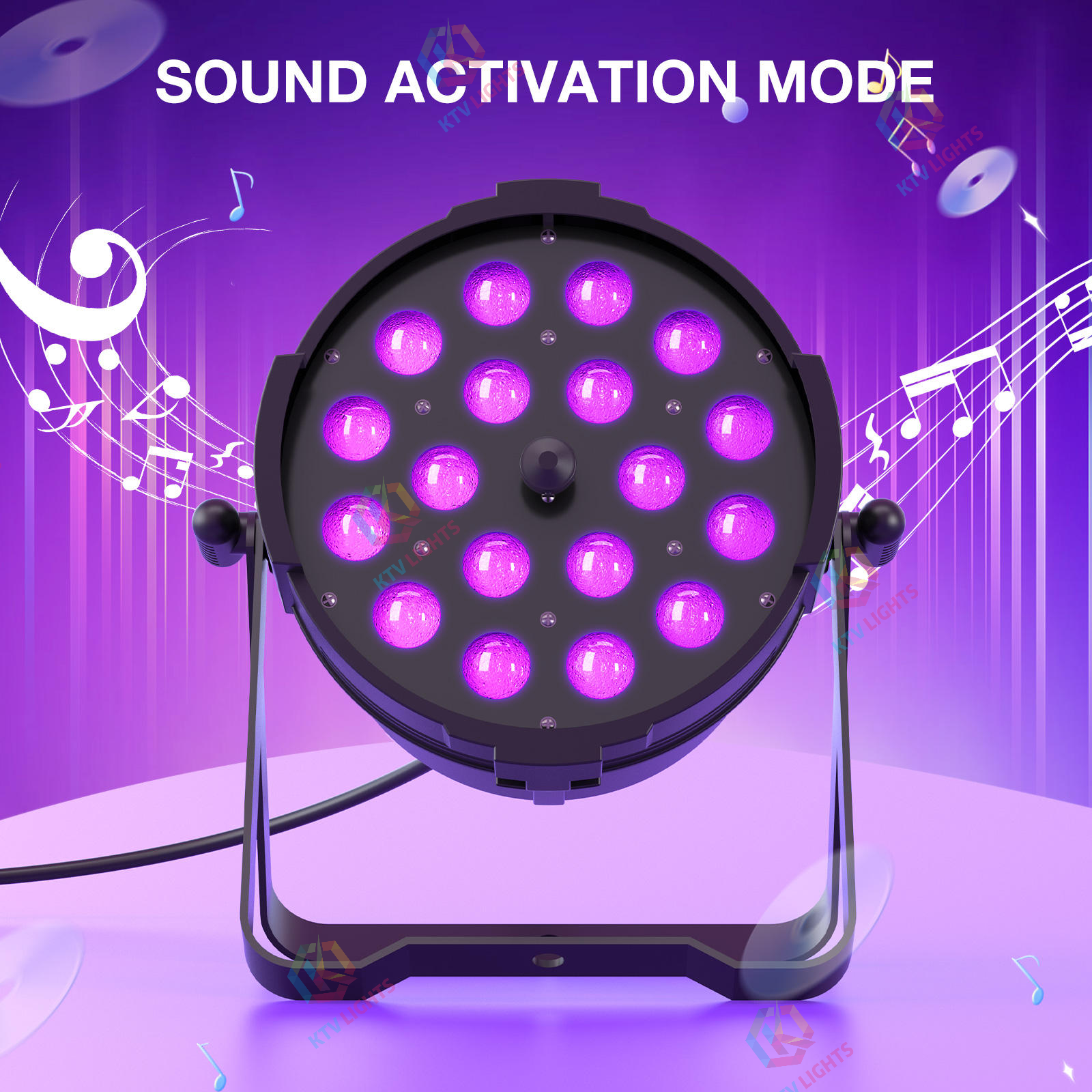 200W RGBWA + UV 6-in-1 LED PAR Light - P71