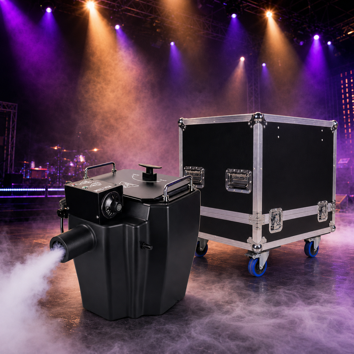 KTVLIGHTS 3500W/6000W Low-Lying Dry Ice Fog Machine-Y8
