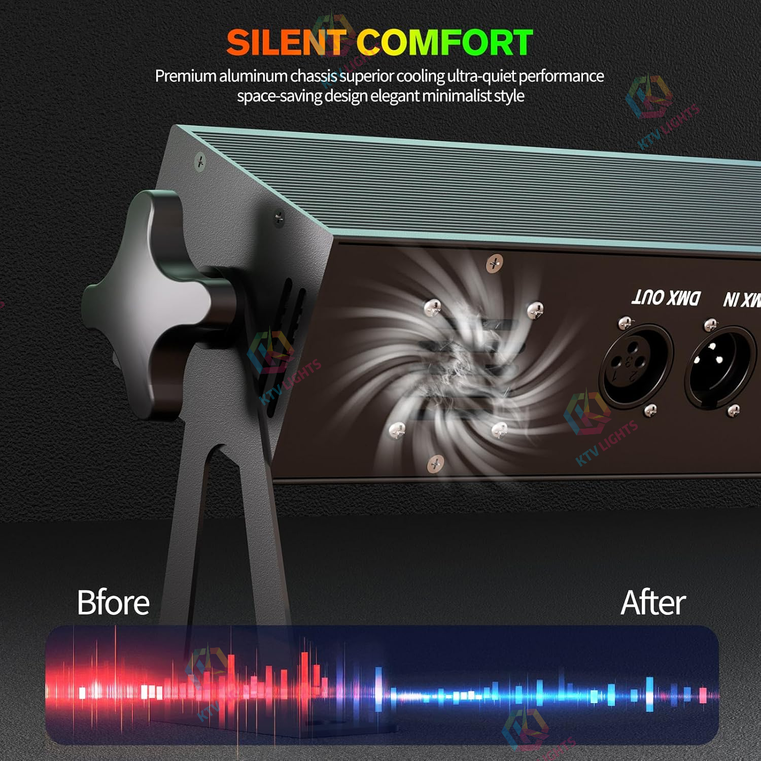 60w Mini LED Strobo RGB 3em1 Lavadora de Parede-X21