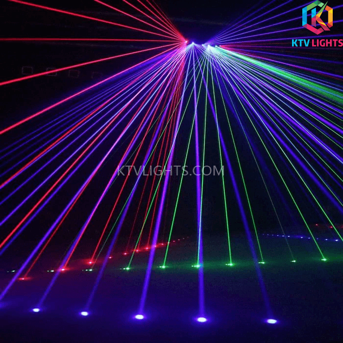 Six-hole RGB scanning laser light-B20 - Ktvlights