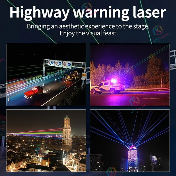 Programmable Outdoor Landmark Light - Bird Repellent Laser Light - B3