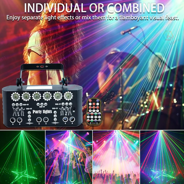 4-in-1 RGB Disco Laser Light-B5
