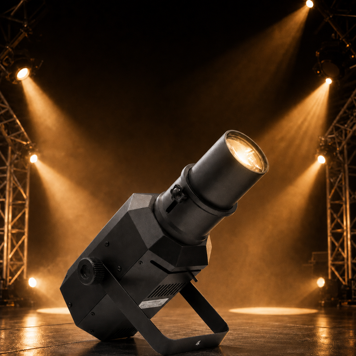KTVLIGHTS Mini LED Zoom Profile Spotlight for Stage & Wedding-J7