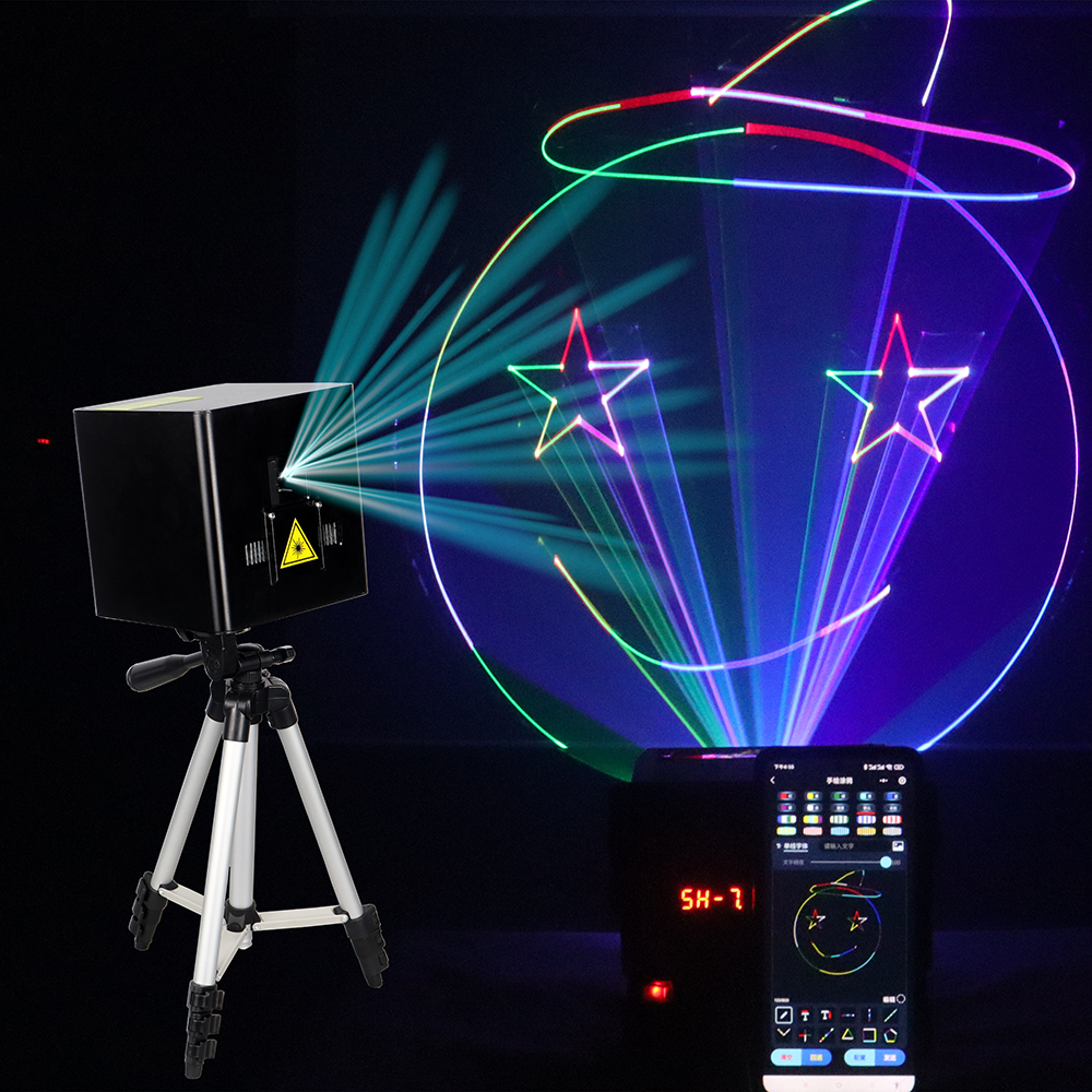 Rechargeable Bluetooth APP Laser Light-A9