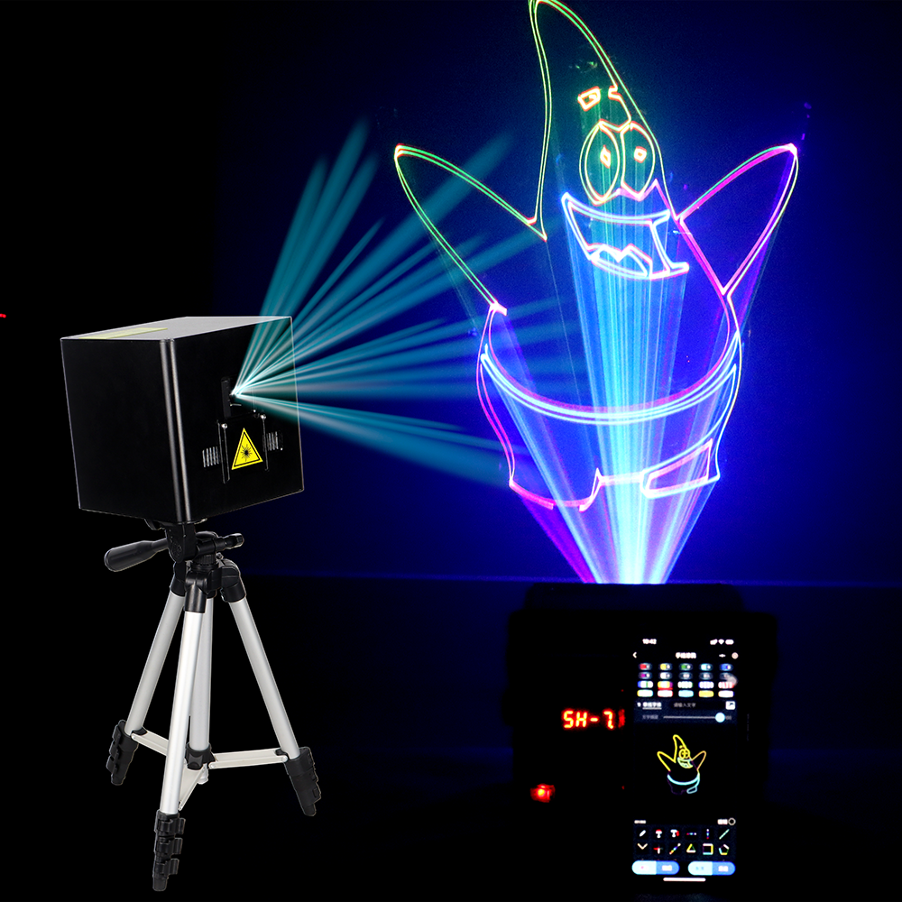 Rechargeable Bluetooth APP Laser Light-A9