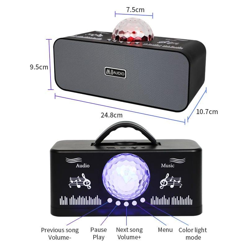 2023 New 2 in 1 Bluetooth Audio Magic Ball Light - Ktvlights