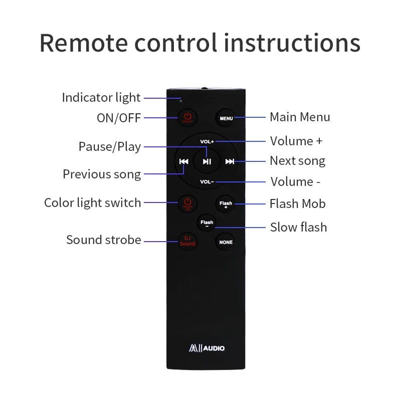 2023 New 2 in 1 Bluetooth Audio Magic Ball Light - Ktvlights