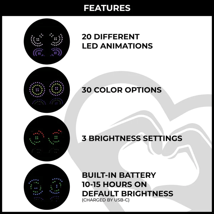 REZZ Goggles - Inspired by DJ REZZ - Ktvlights