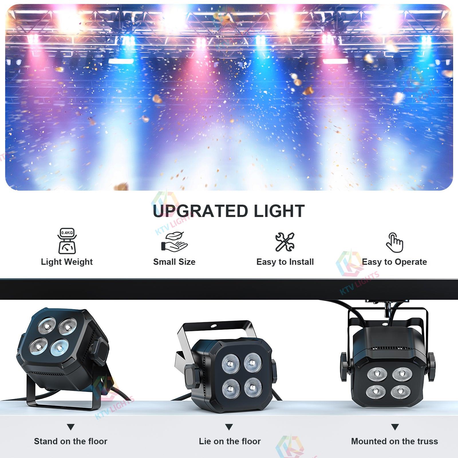 4*8W RGBW four-in-one LED PAR light-P37