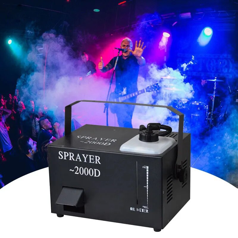 Máquina de humo con efecto de escenario Hazer 600W/2000W para fiesta disco de DJ