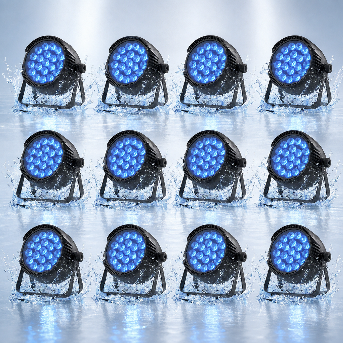 KTVLIGHTS 200W RGBW LED DMX IP65 Waterproof PAR Light-P60