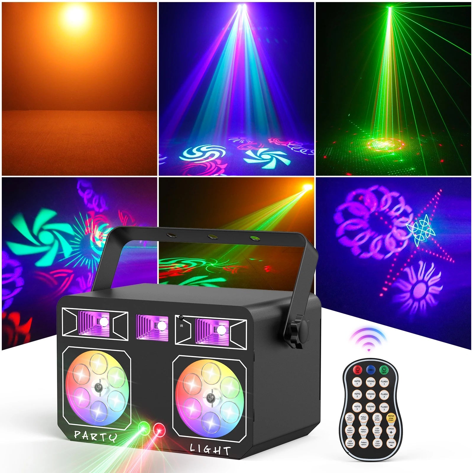 LED Stage Party Light 5-in-1 Beam Effect for Party & Club- E81