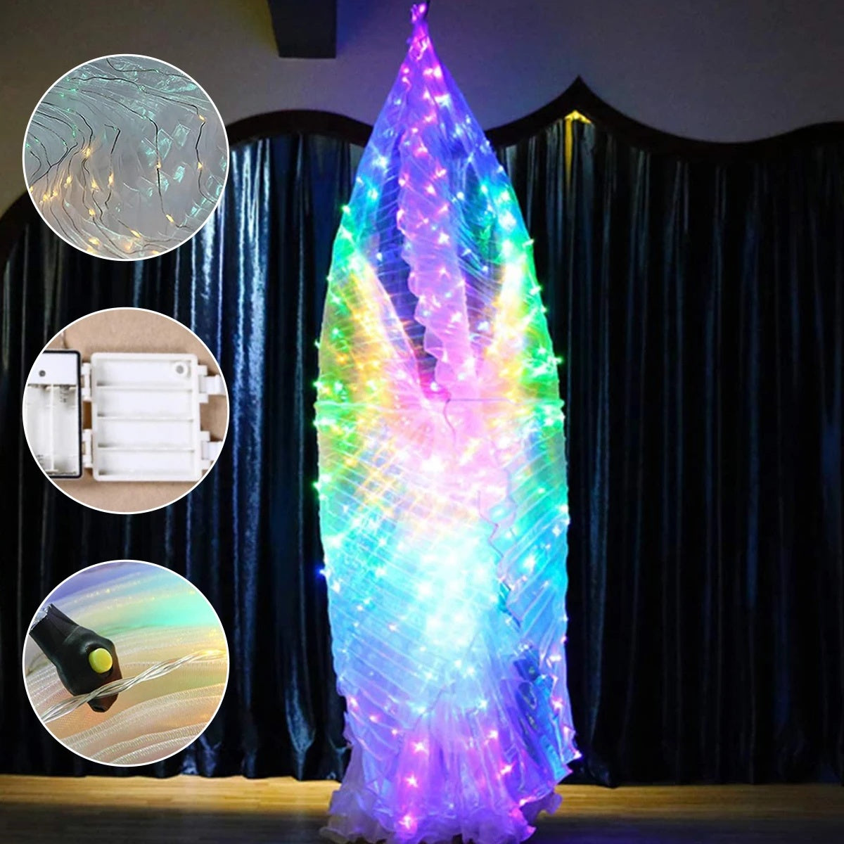 Led light luminous clothing-M56