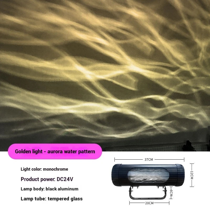Dynamic Aurora Water Ripple Projection Light for Outdoor Decor-S15