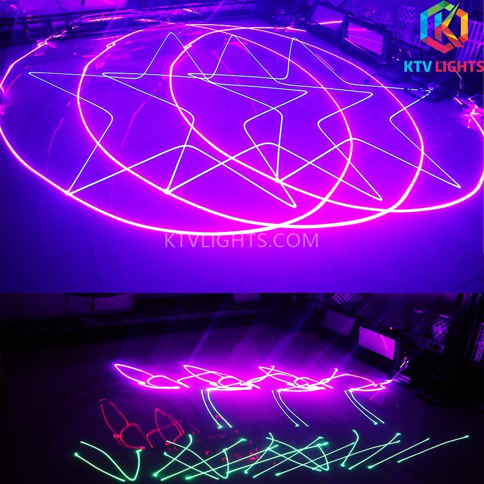 3w RGB animated laser light-A19
