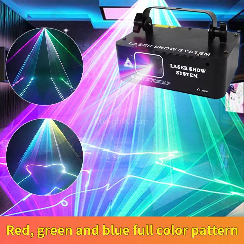 Single hole RGB line scanning laser light-B1