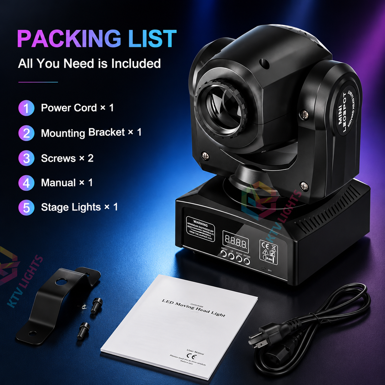 RGBW Beam Moving Head Light-E18