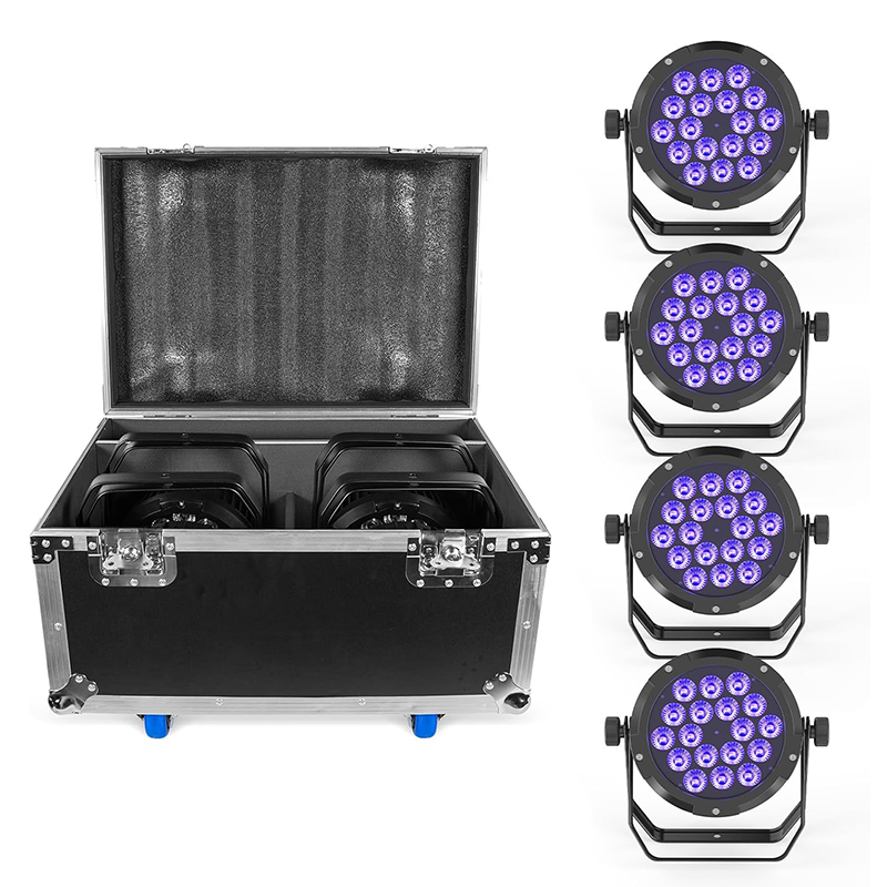 150W IP67 6-in-1 RGBW+UV Waterproof Par Light - P29