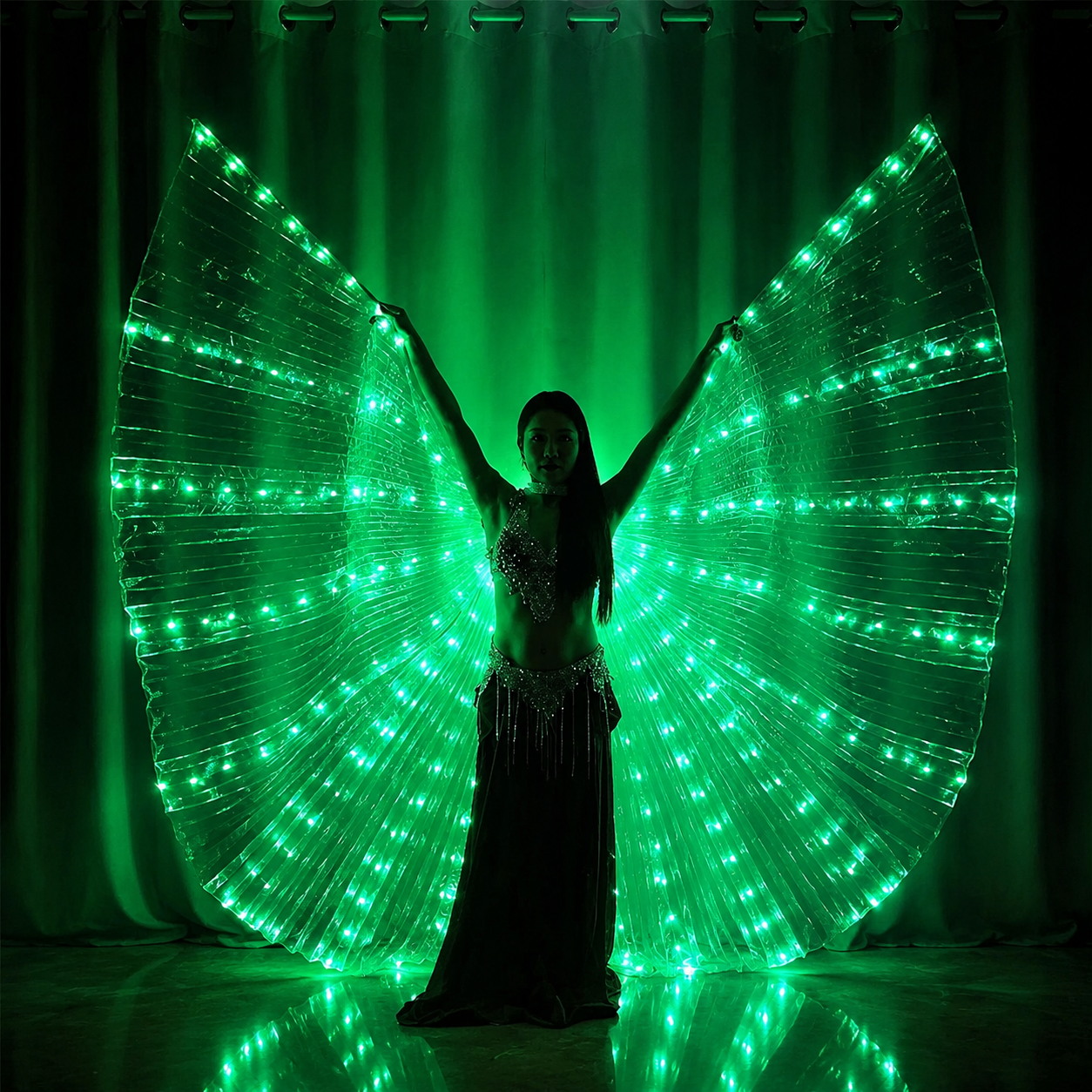 KTVLIGHTS Glow Like A Goddess With LED Dance Wings-M37