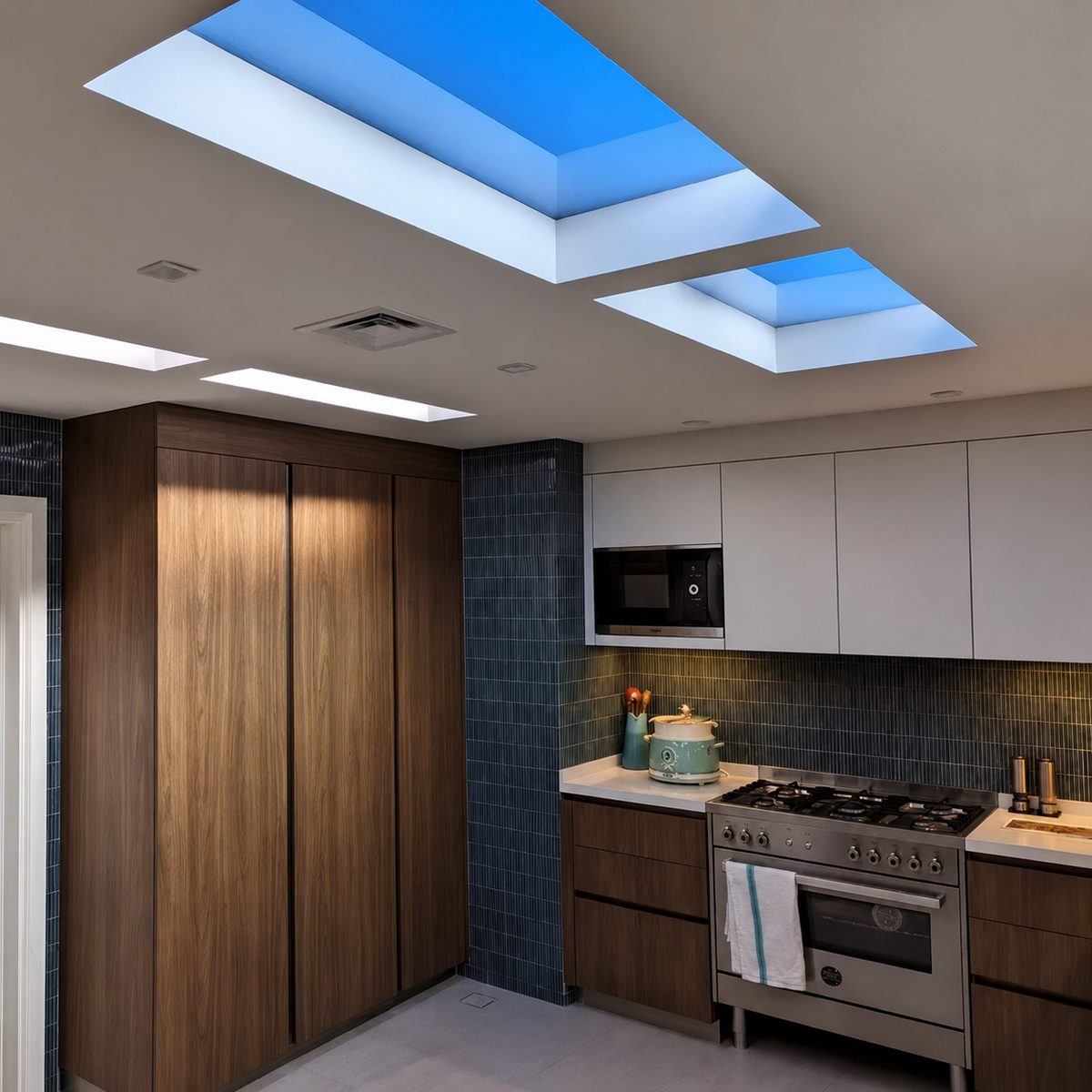 KTVLIGHTS Smart WiFi LED Artificial Skylight Ceiling Lamp