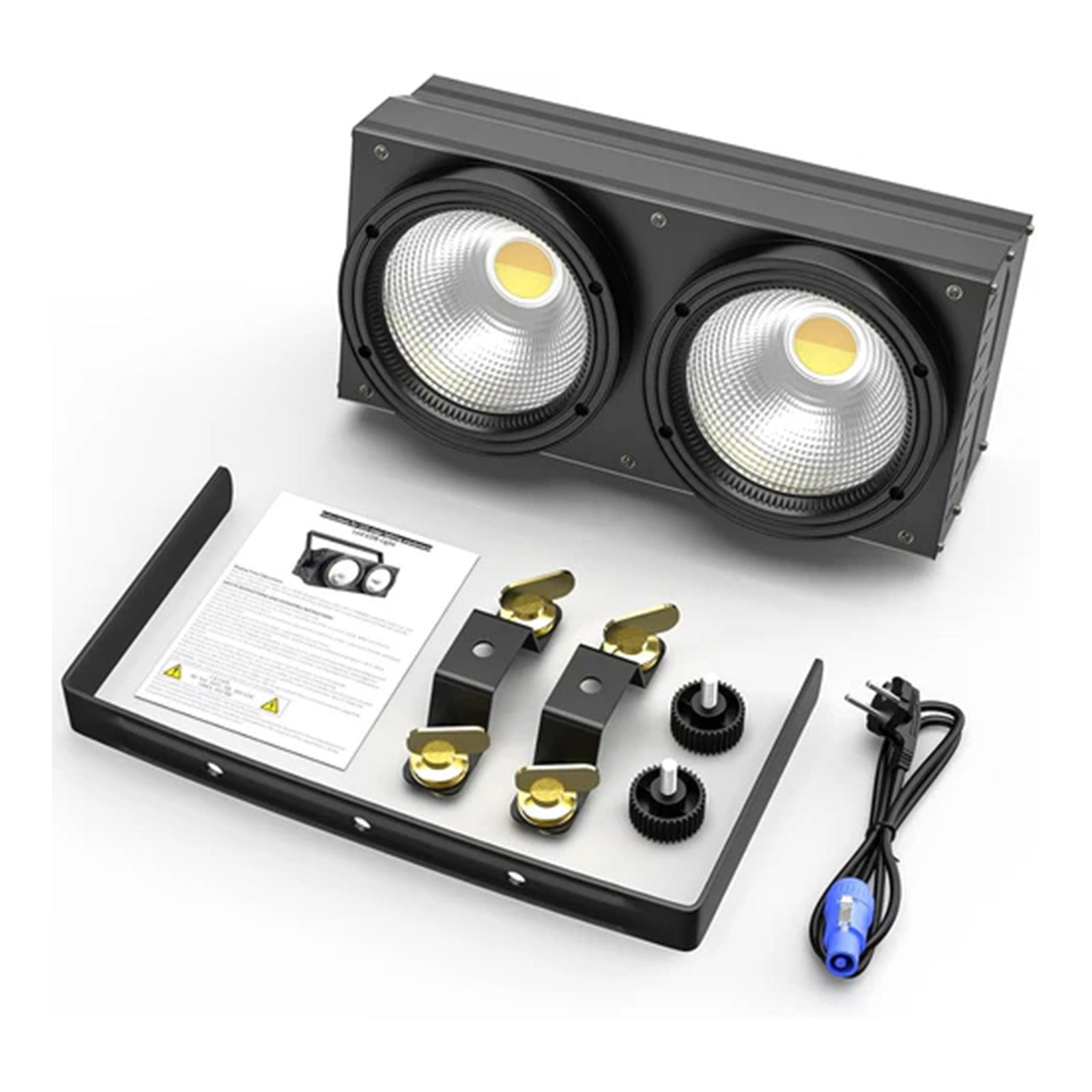 200W COB DMX Voice-Controlled LED Par Light - P67