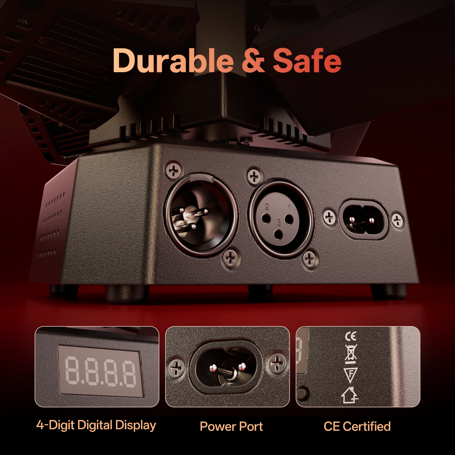 RGBW four-arm magic ball stage light-E73