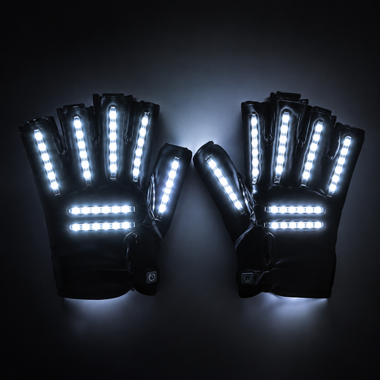 KTVLIGHTS LED Gloves for Rave Parties, DJs & Light Shows-M7