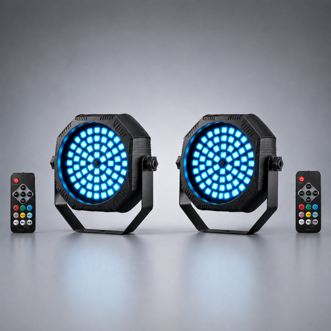 KTVLIGHTS Mini 60W RGB USB Rechargeable Strobe PAR Light-P33