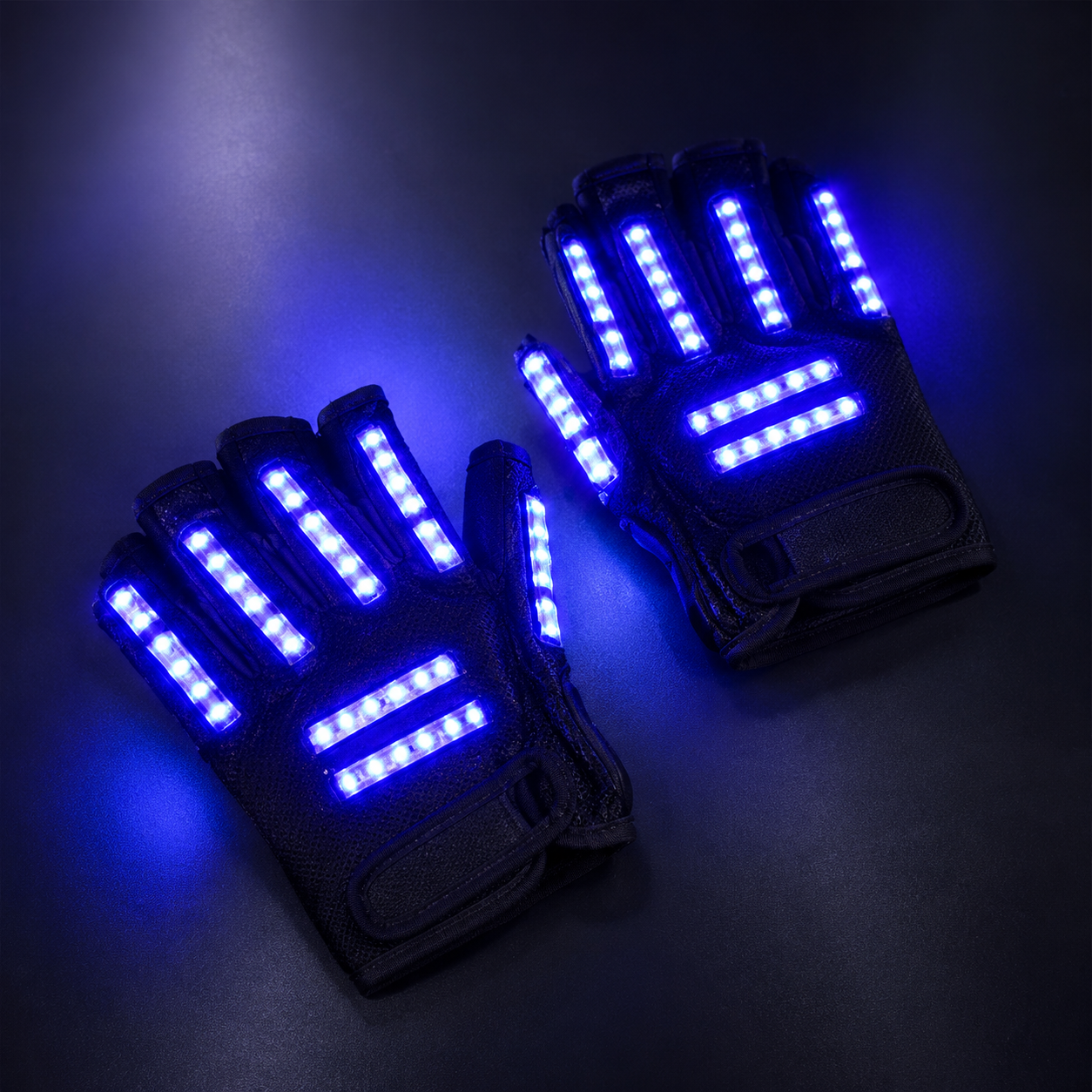 KTVLIGHTS LED Gloves for Rave Parties, DJs & Light Shows-M7