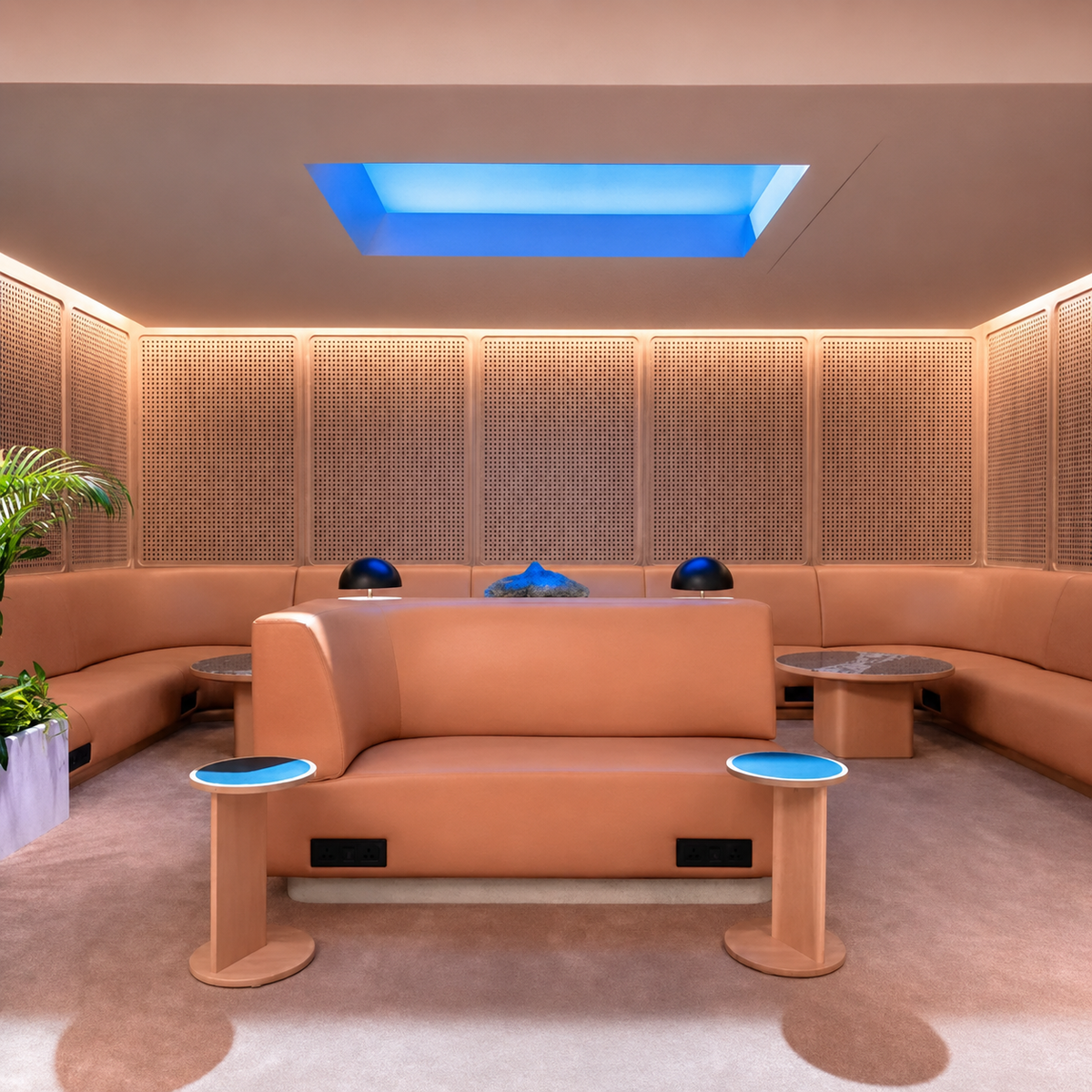 KTVLIGHTS Smart WiFi LED Artificial Skylight Ceiling Lamp