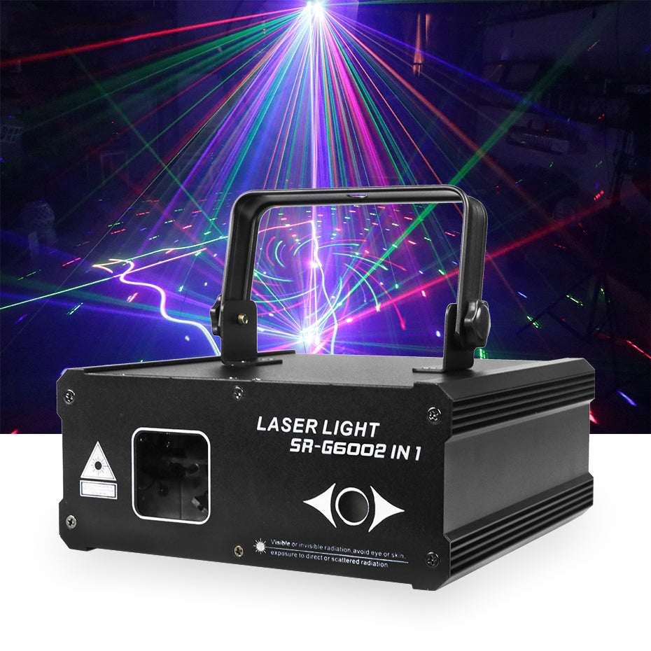 Pełnokolorowe światło laserowe skanujące o mocy 600 mw – B11