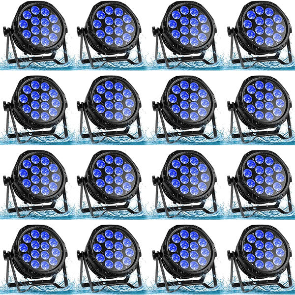 18X8W RGBW 4em1 Luz Par 4in-P8