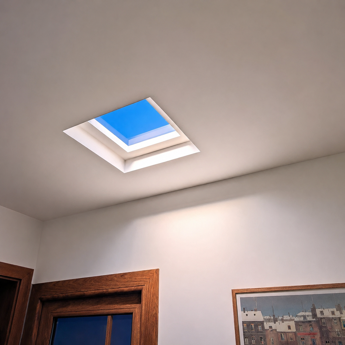 KTVLIGHTS Smart WiFi LED Artificial Skylight Ceiling Lamp