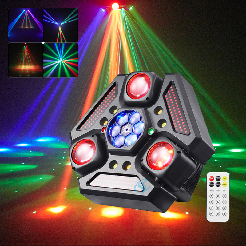 New 180W RGBW 4-in-1 Moving Head Light-E31