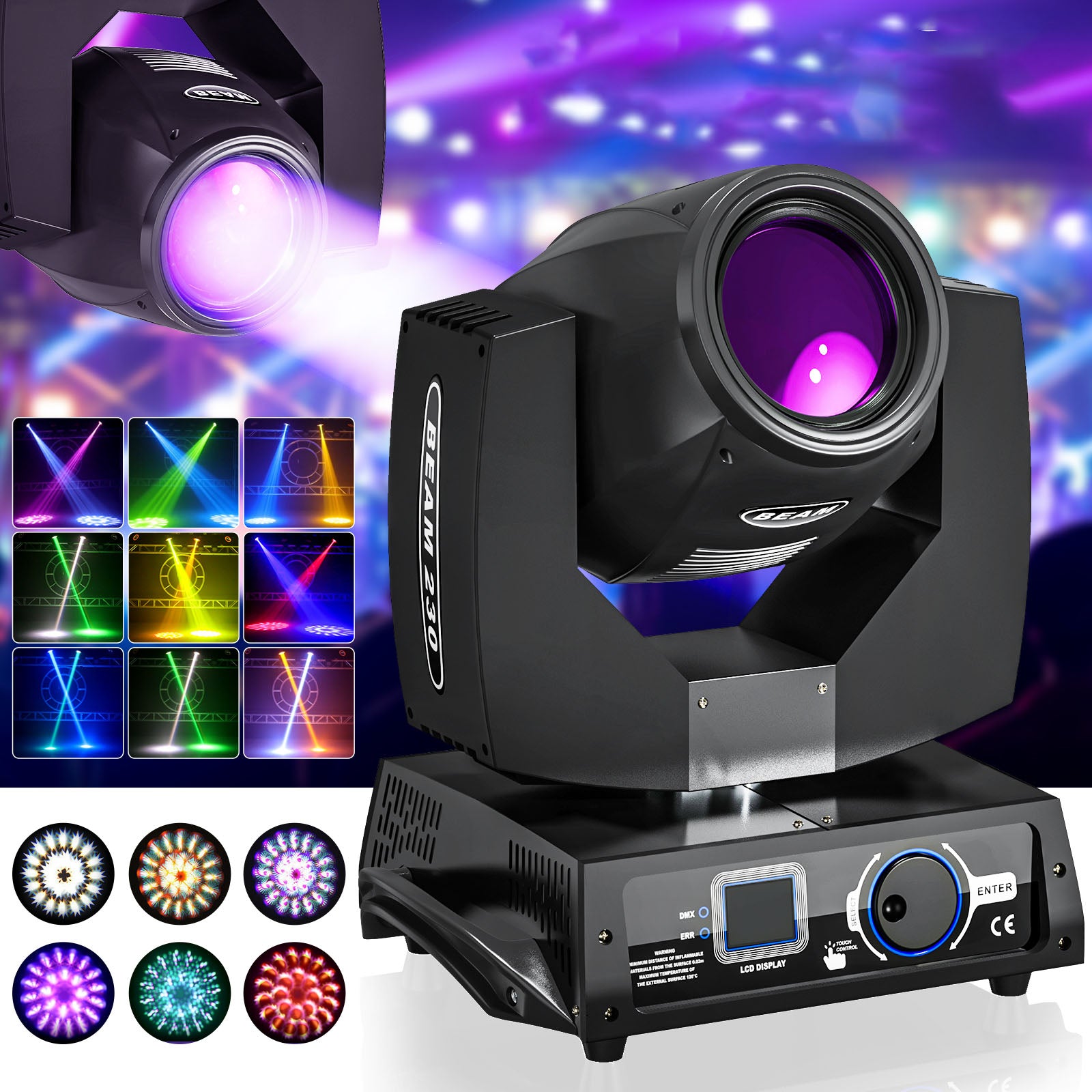 230W 7R Beam Moving Head Light - E42