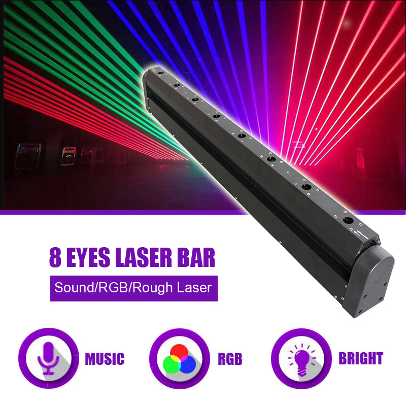 8-hole RGB scanning laser light-B4