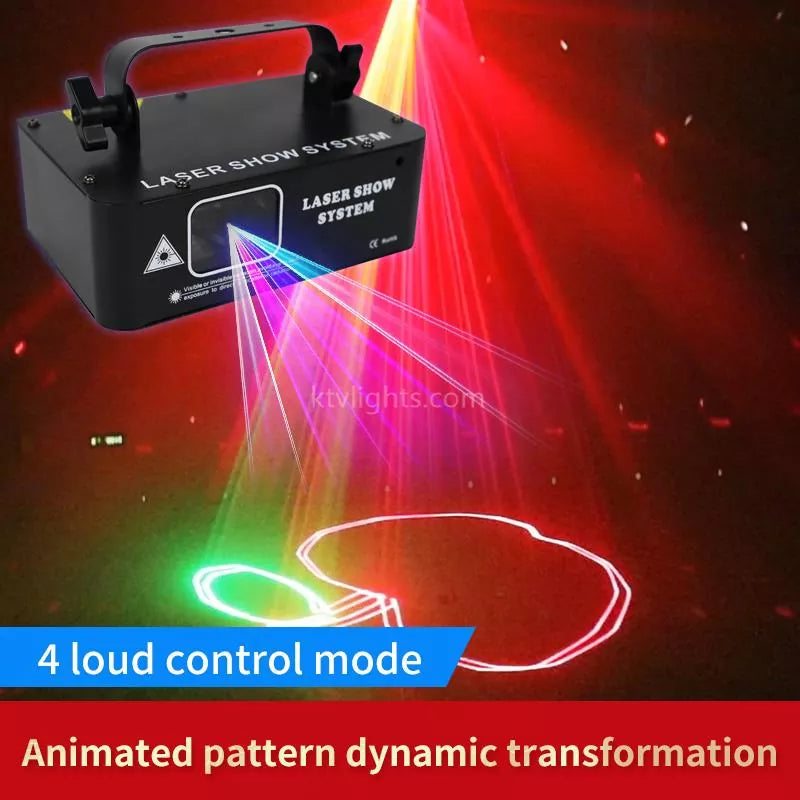 Single hole RGB line scanning laser light-B1