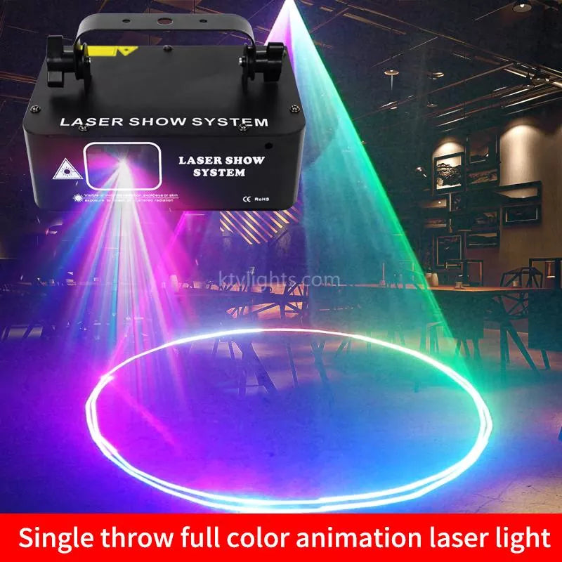 Single hole RGB line scanning laser light-B1