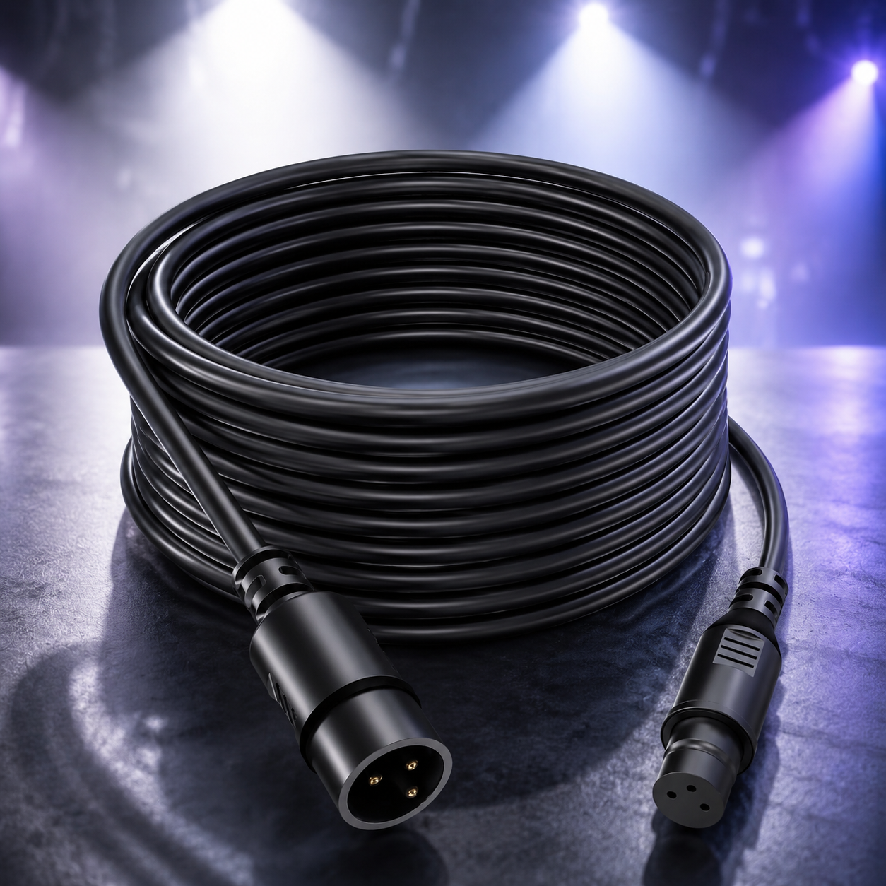 KTVLIGHTS 3M Universal DMX512 Stage Lighting Cable-D5